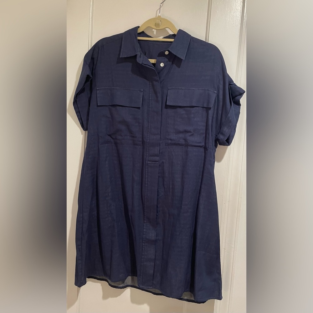 Dress, Tunic or Bathing Suit Cover lightweight linen